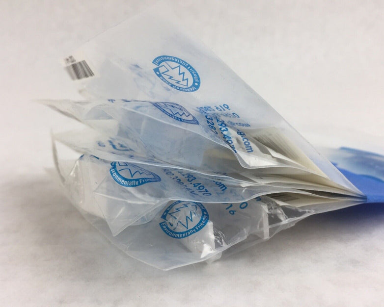 Lot of 5 C2G 03820 Snap-In Blank Keystone Module - White