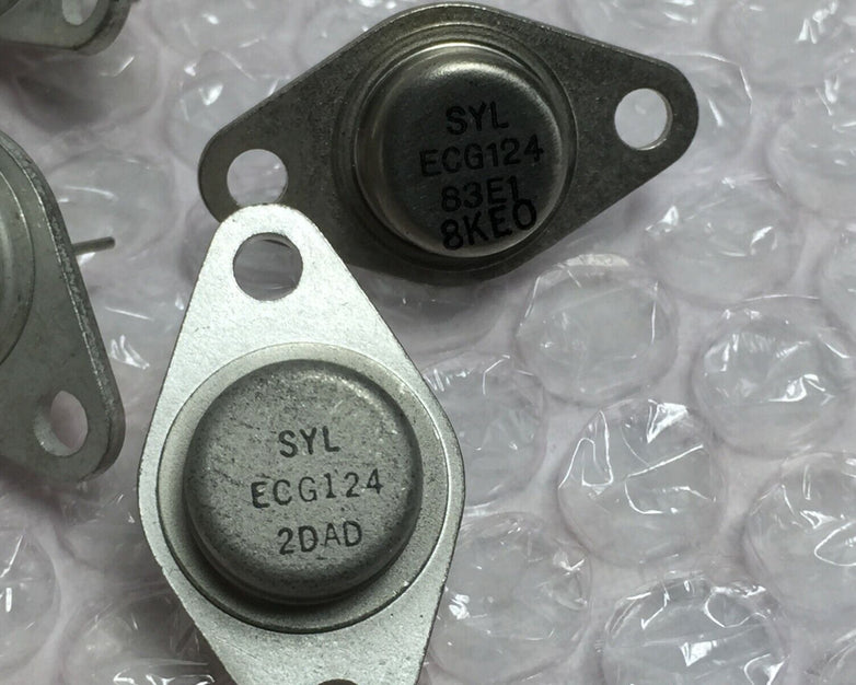NOS Sylvania ECG124 Transistor Lot of 6