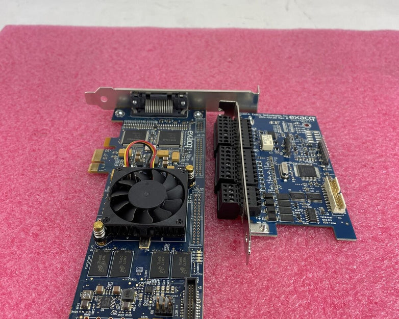 Exacq EXG100-00156 RB6 w/ExacQ 940-00120 EXG100-00137 Adapter Card