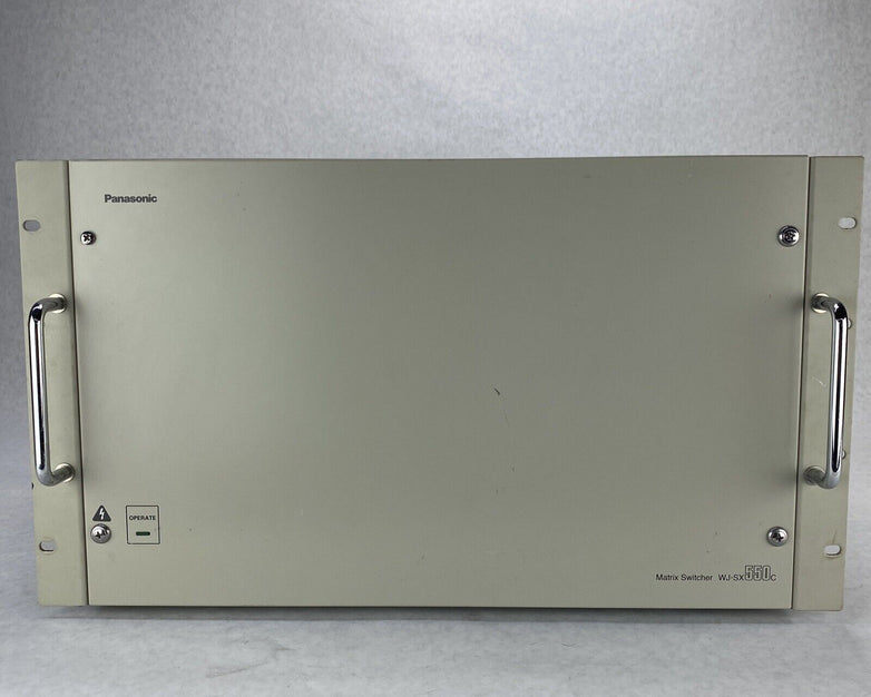 Panasonic Matrix Switcher WJ-SX550c