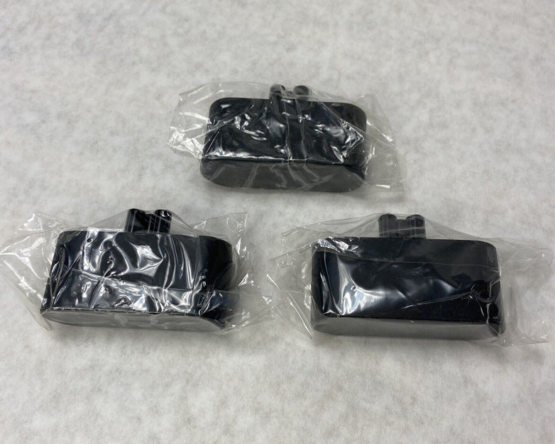 Lot of 3 OEM Dell V7K50 Longwell 3-Prong Wall Outlet Adapter 125V