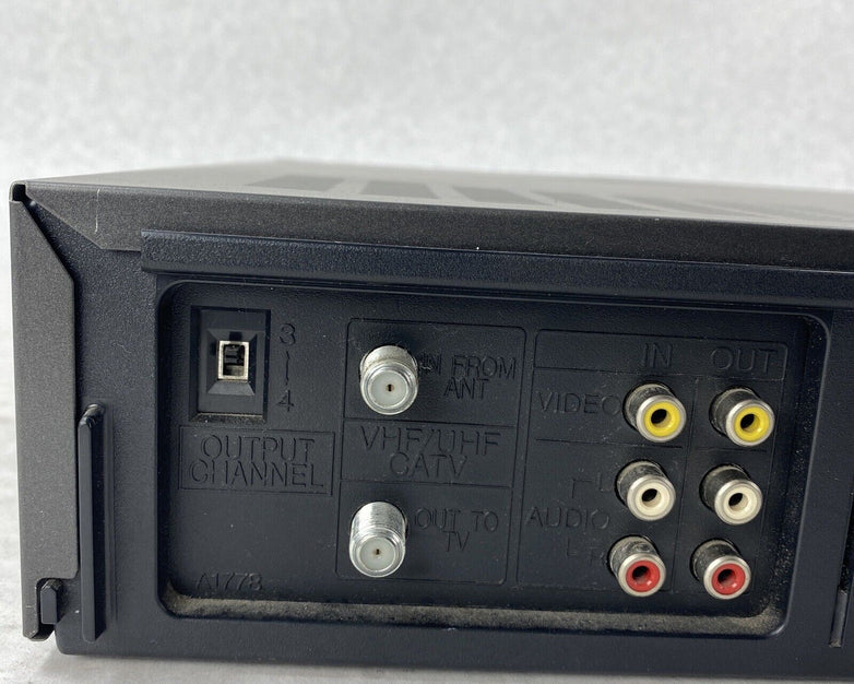 Sharp VC-H906U VCR VHS Player 4 Head HiFi Stereo Tested NO REMOTE