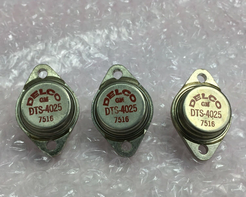 Delco GM DTS-4025 Transistors Lot of 3 NOS