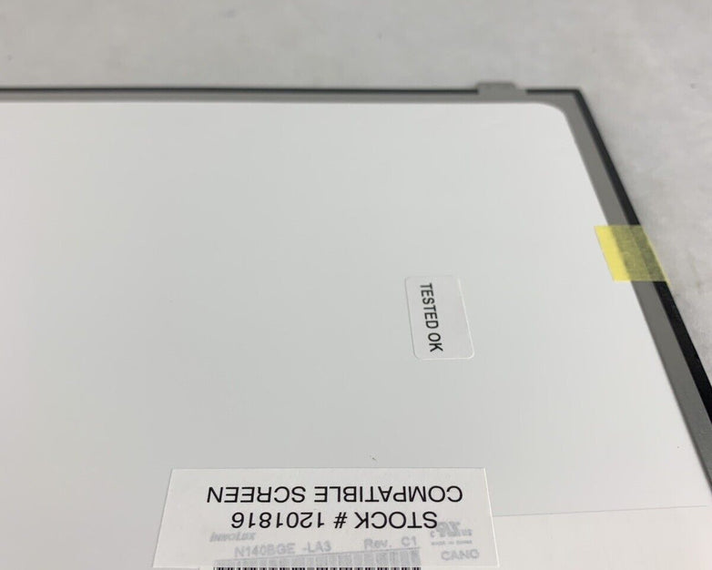New Screen Replacement for N140BGE-LA3 HD 1366x768 Glossy LCD LED 14"
