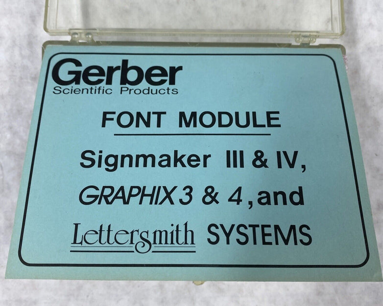 Gerber Scientific P18027D Cooper Black Signmaker III & IV Graphix Lettersmith