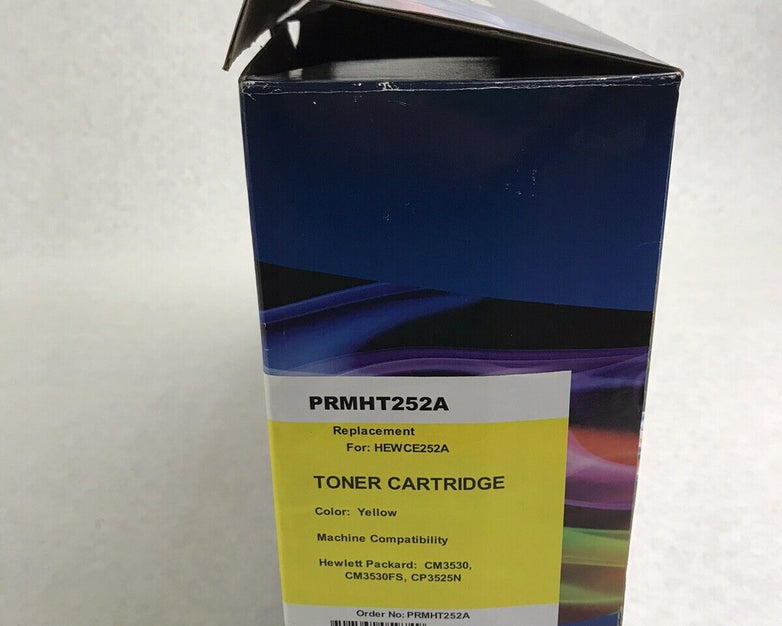 NXT Premium Replacement Cartridge HEWCE252A Yellow + Manual Expired August 2016