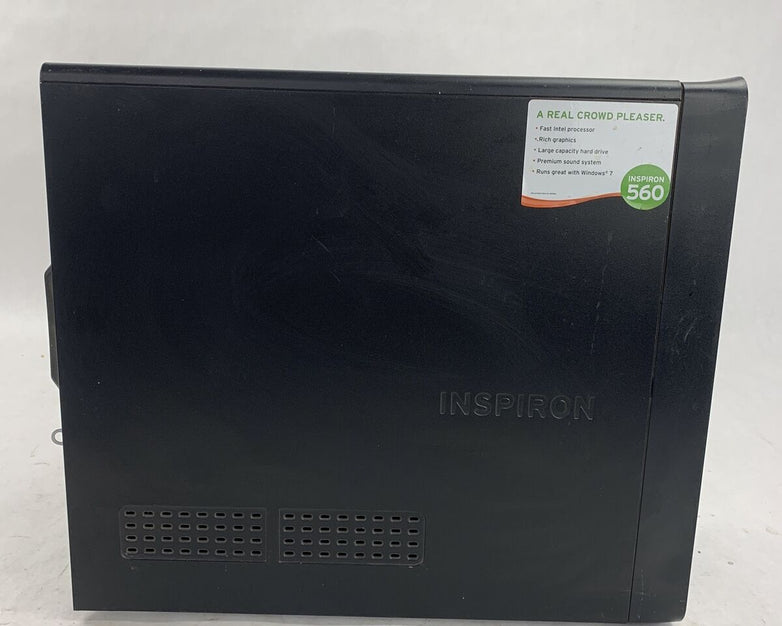 Dell Insipron 560 MT Intel Pentium Dual Core 3GHz 4GB RAM No HDD No OS