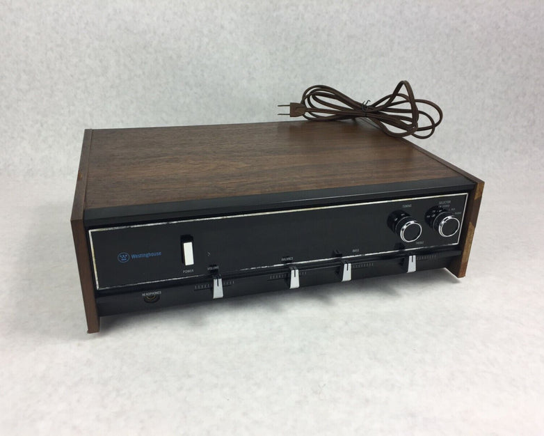 Vintage Westinghouse RCF 9610A AM FM Stereo Receiver Tested and Works