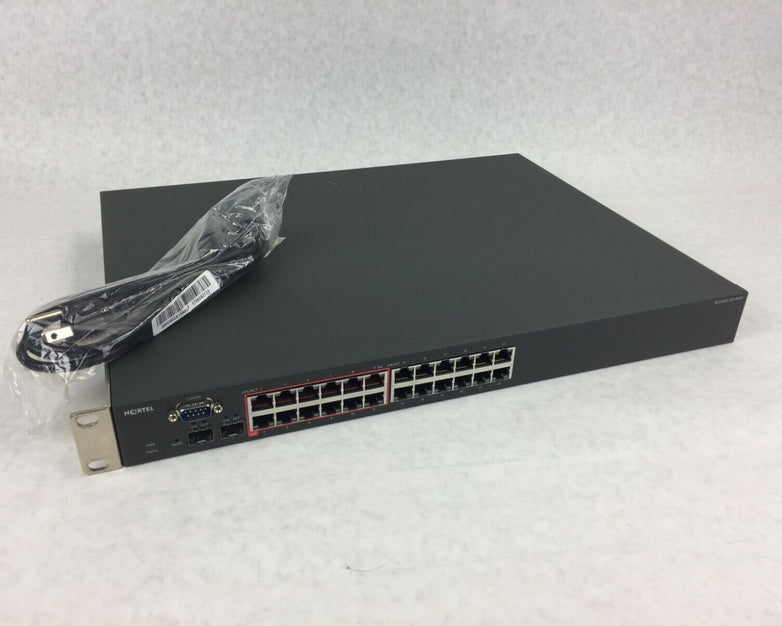 Nortel BES1020-24T-PWR Business Ethernet Switch Managed Includes Power Cord