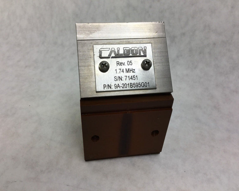 Caldon 9A-201B595G01 1.74 MHz CW 7967 OW 38.00 HW .635 Untested