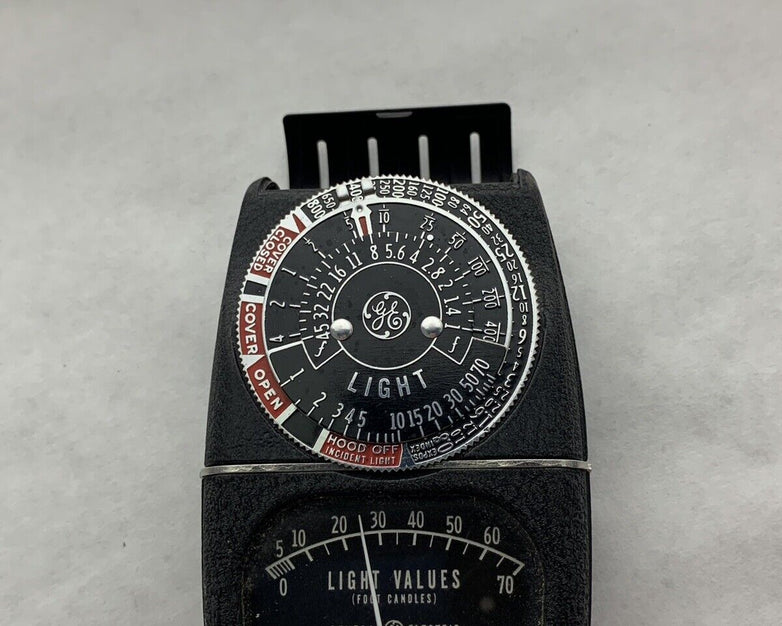 Vintage General Electric Exposure Meter 8DW58Y4 Light Values Photography Tested