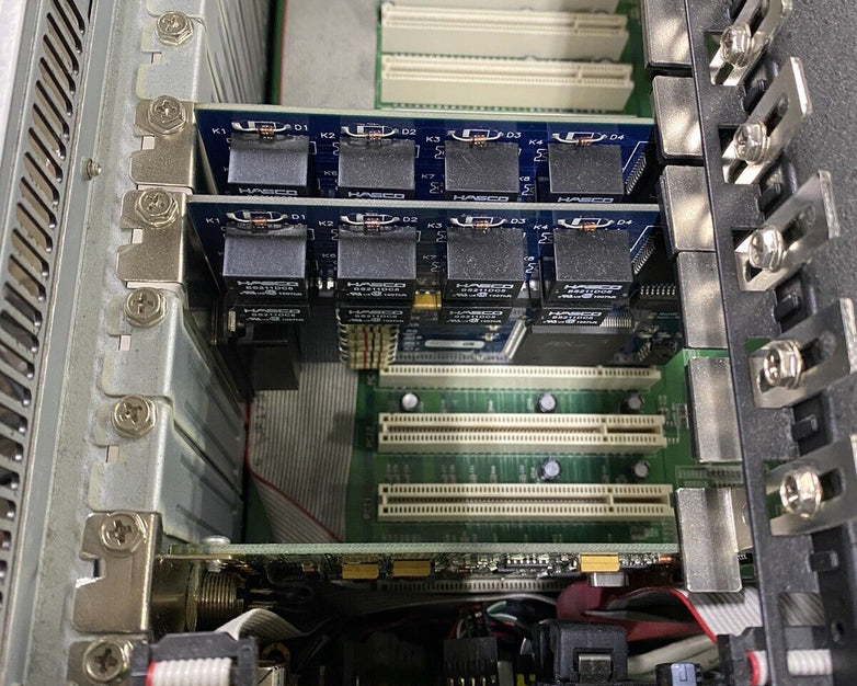 Harris 302050-32 H Class Controller Axiomtek AX6156ETB2F-L-R Industrial Chassis