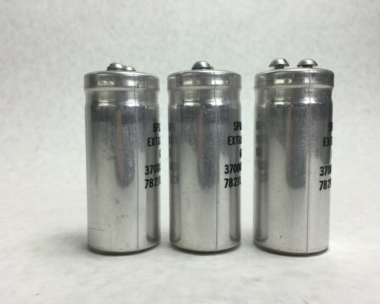 NOS Sprague Extralytic Capacitor 302D 3700UF 40VDC Lot of 3