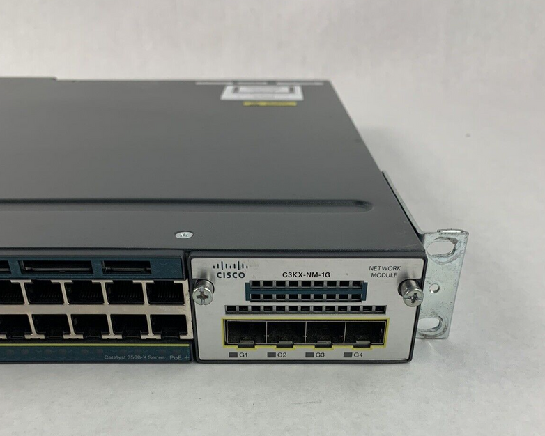 Cisco Catalyst 3560X CATALYST WS-C3560X-48PF-S Network Switch