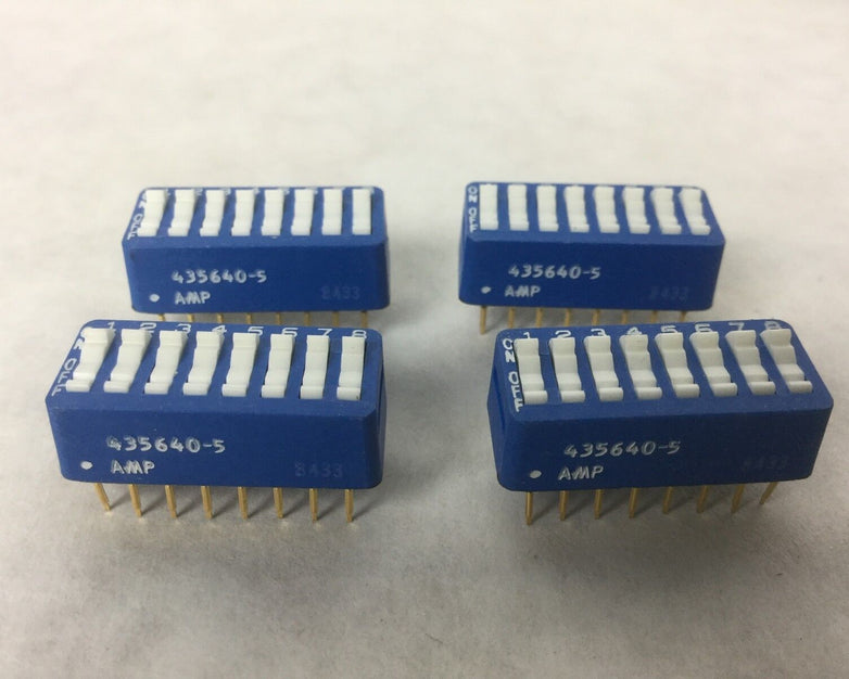 AMP 435640-5 Rocker Switch, Lot of 4, NEW
