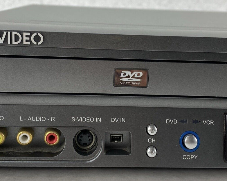 GoVideo VR3845 DVD Recorder VCR Combo UNTESTED NO REMOTE