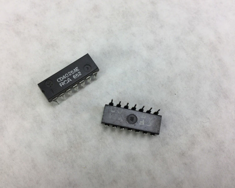 Genuine RCA CD4025AE Integrated Circuits Lot of 19