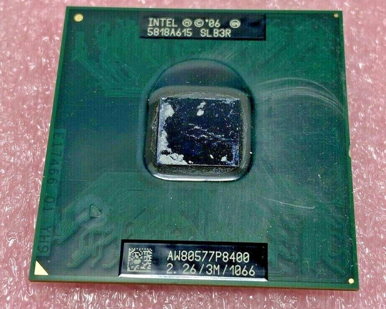 Intel SLB3R 2.26Ghz P8400 1066Mhz 3Mb Core 2 Duo Mobile Processor CPU