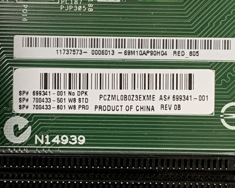 HP P2-1334 MT AMD E1-1200 1.4GHz 4GB RAM No HDD No OS