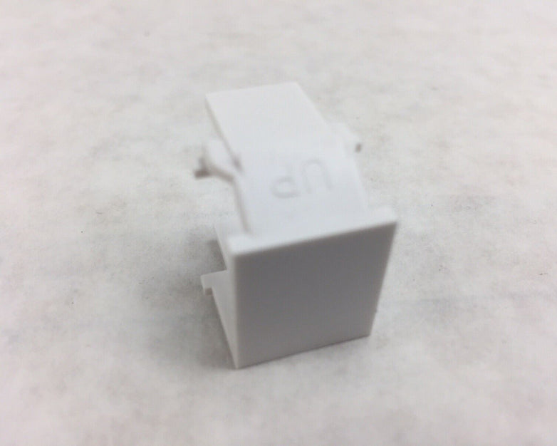 Lot of 5 C2G 03820 Snap-In Blank Keystone Module - White