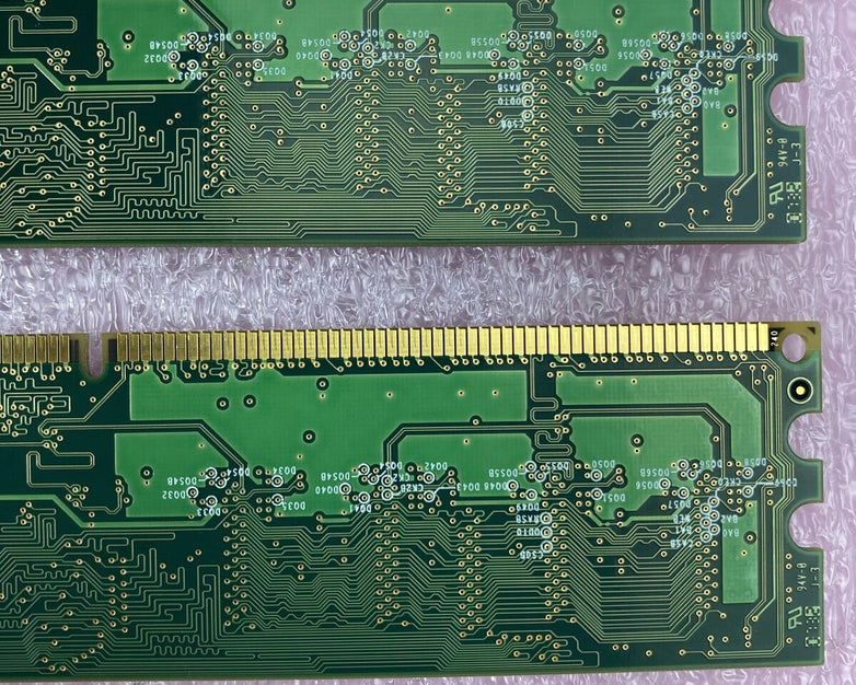2x 512MB Samsung 5300U desktop PC RAM DDR2 M378T6553EZS-CE6