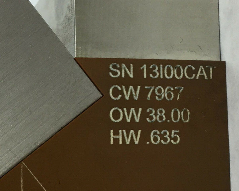 Caldon 9A-201B595G01 1.74 MHz CW 7967 OW 38.00 HW .635 Untested