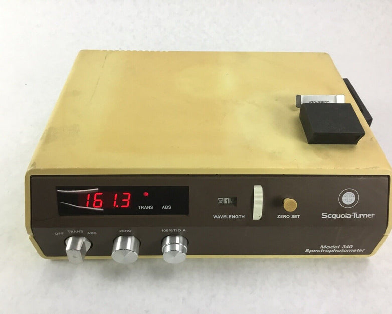 Sequoia-Turner Model 340 Spectrophotometer