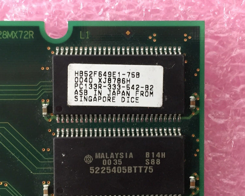 HP D8267-69000 512MB 168-pin PC133 SDRAM DIMM Memory D8267A Lot of 2