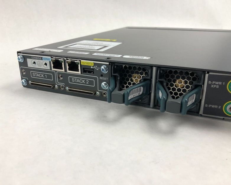 Cisco Catalyst WS-C3750X-24T-S 24-Ports Gigabit Network Switch