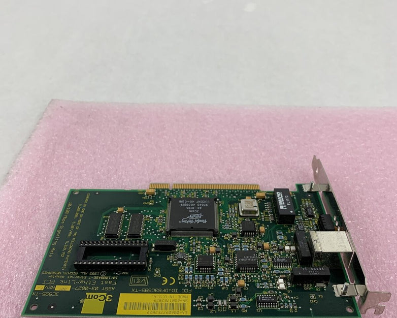 3Com 03-0027-001 REV C DF63C595-TX Fast EtherLink PCI 3C595-TX 10/100 Mbps
