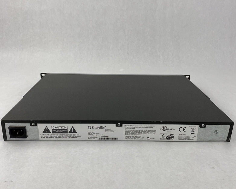 Shoretel SG-12 Shore Gear 60/12 Voice Switch 600-1032-22 w/ Power Supply Unit