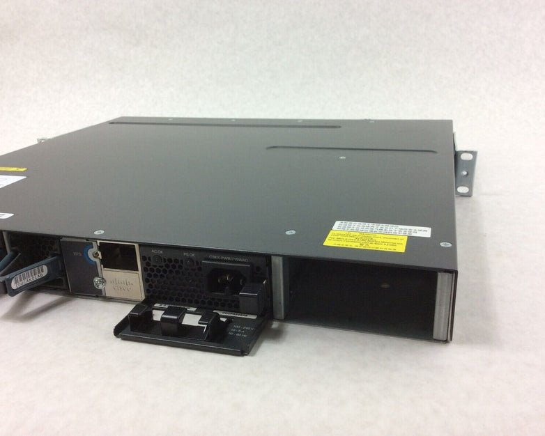 Cisco Catalyst 3560X GBE WS-C3560X-24P-S POE+ Network Switch