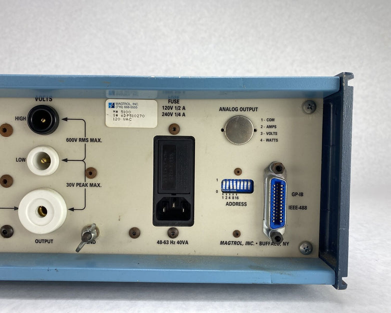 Magtrol 5100 Power Analyzer