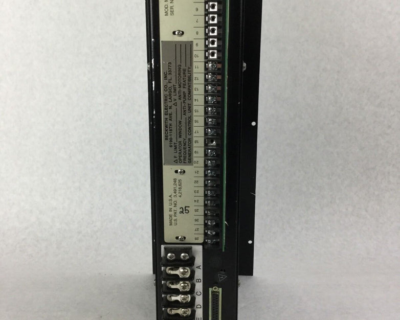 BECKWITH Electric M-0193B Syncrocloser Unit Untested