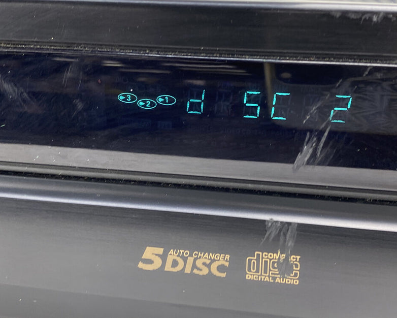 Marantz CC-48U BL 5 Disc CD Changer Player No Remote NEEDS REPAIR