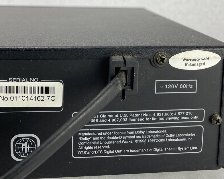 Mintek DVD-2110 DVD CD Player S-Video Component RCA NO REMOTE