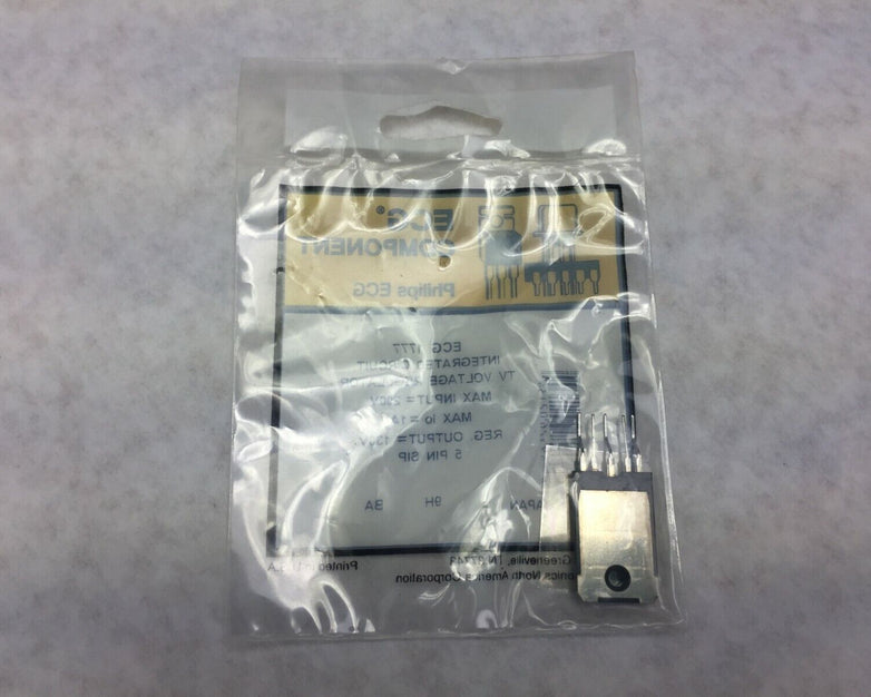 Phillips ECG1777 130V IC TV Voltage Regulator 130V 5 Pin Factory Sealed