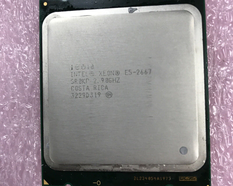 (Lot of 2) Intel E5-2667 SR0KP 2.9GHz (Tested and Working)