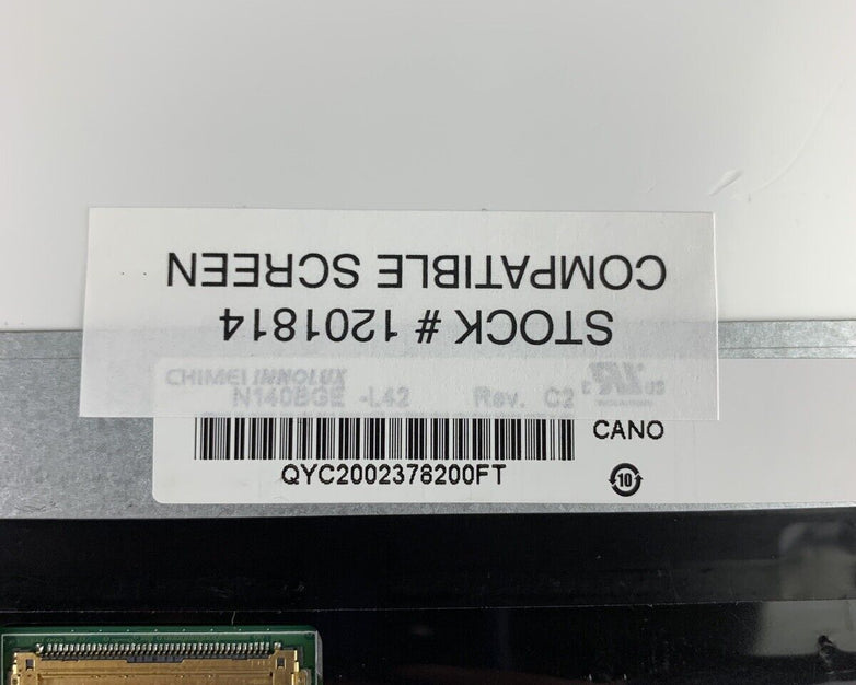 New Screen Replacement for N140BGE-L42 HD 1366x768 Glossy LCD LED 14"