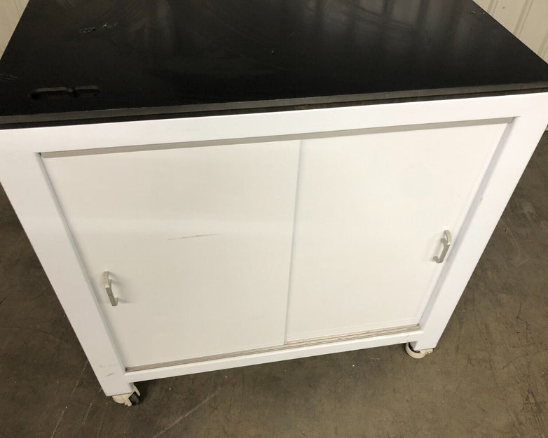 Unbranded Balance Medical Lab Rolling Storage Work Table 40"x40"x40"