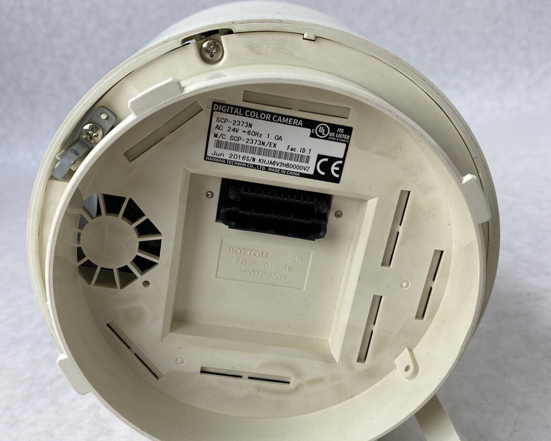 Hanwha SCP-2373N Digital Color PTZ Camera in SHP-3701F Dome-Flushing Housing