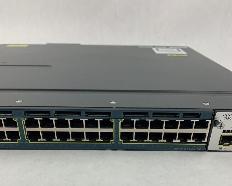 Cisco Catalyst 3560X CATALYST WS-C3560X-48PF-S Network Switch