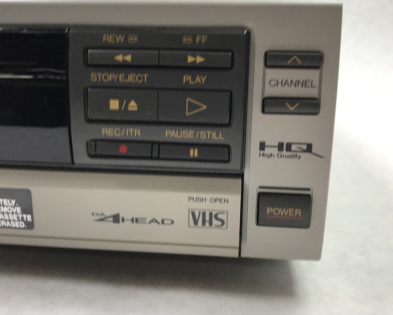 JVC Video Cassette Player BR3700U 60Hz 19W 120V 2.5A VHS Player