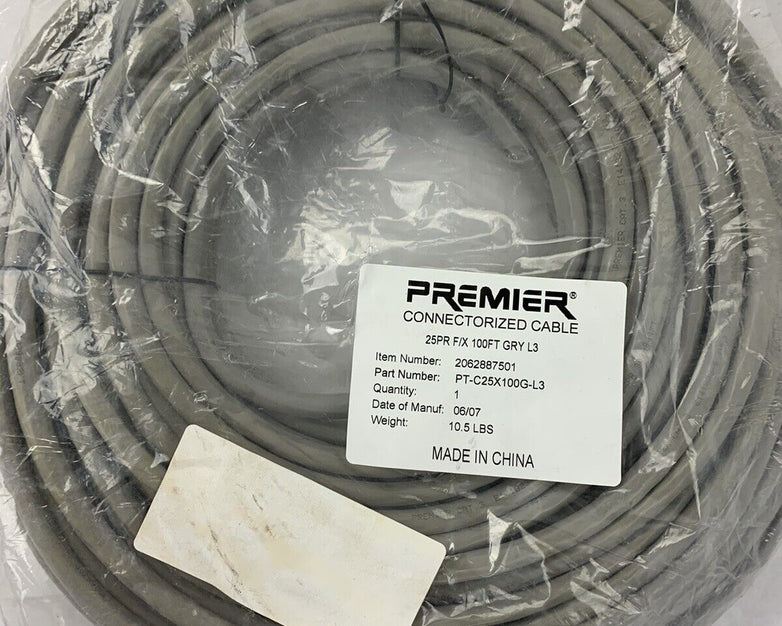 Premier PT-C25X100G-L3 2062887501 25pr F/X 100FT