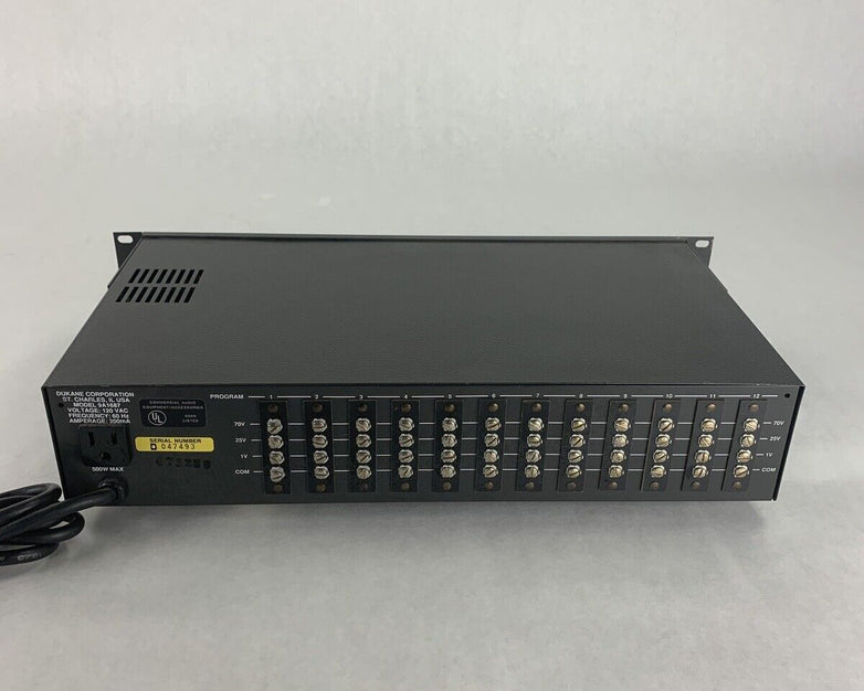Dukane 9A1687 Amplified Panel Power Tested
