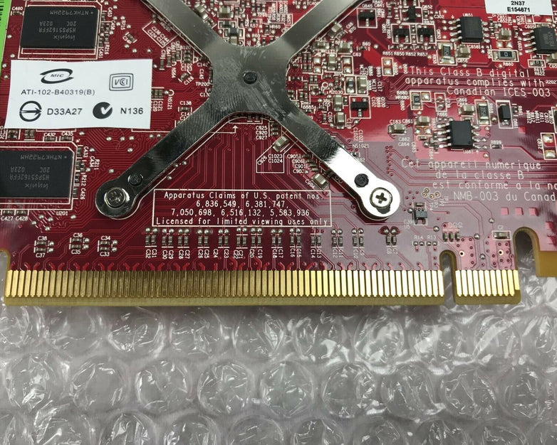 ATI Radeon 256MB PCI-E Graphics Cards 109-B62941-00 ATI-102-B62902(B) Lot of 5
