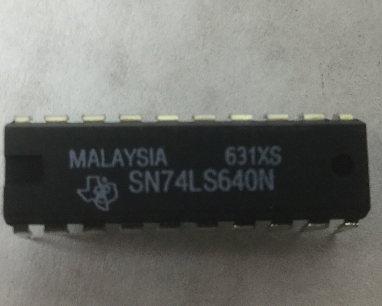 TEXAS SN74LS640N, IC BUS TRANSCEIVER 8BIT 20 DIP, Lot of 3