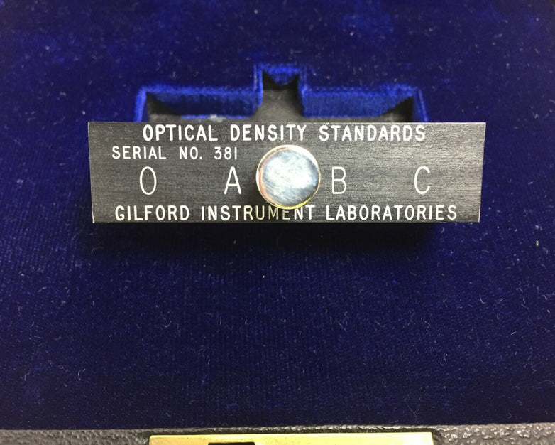 Gilford Instrument Laboratories Model 202 Optical Density Standards