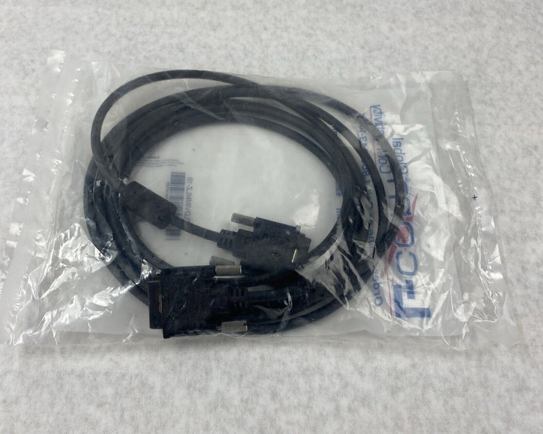 L-Com CTLDVIMMLZ-10 DVI-D Single Link LSZH Cable Male/Male w/ Ferrites 10ft