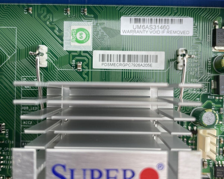 SuperMicro PDSME Motherboard Intel Pentium 4 3.4GHz 512MB RAM w/Shield